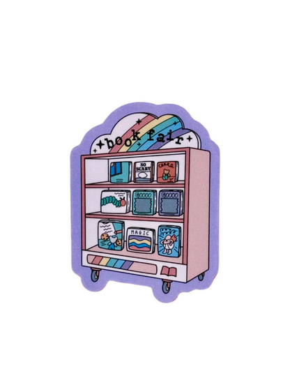 BOOK FAIR STICKER - LARGE