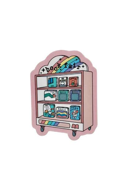 BOOK FAIR STICKER - LARGE
