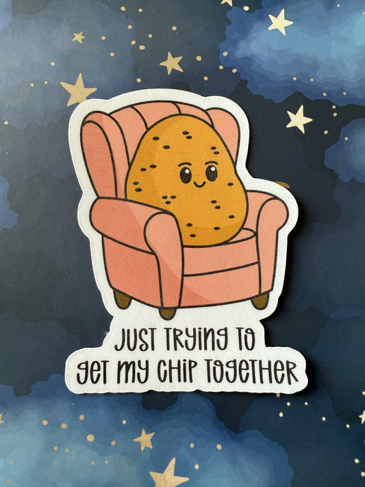 COUCH POTATO STICKER