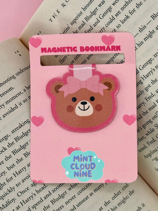 MAGNETIC BOOKMARK - CUTE BEAR