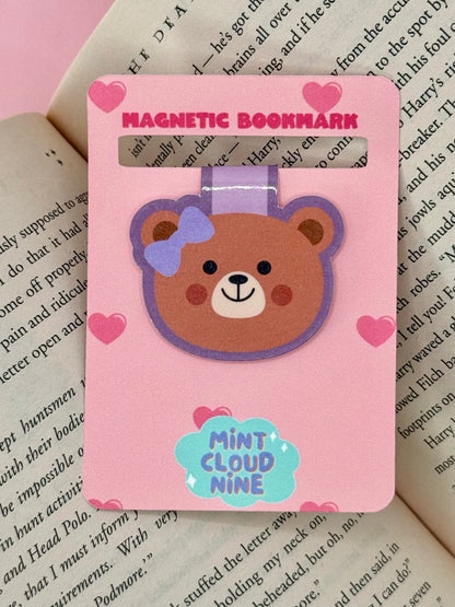 MAGNETIC BOOKMARK - CUTE BEAR