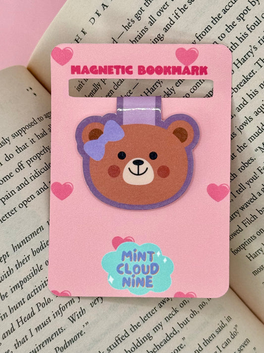 MAGNETIC BOOKMARK - CUTE BEAR